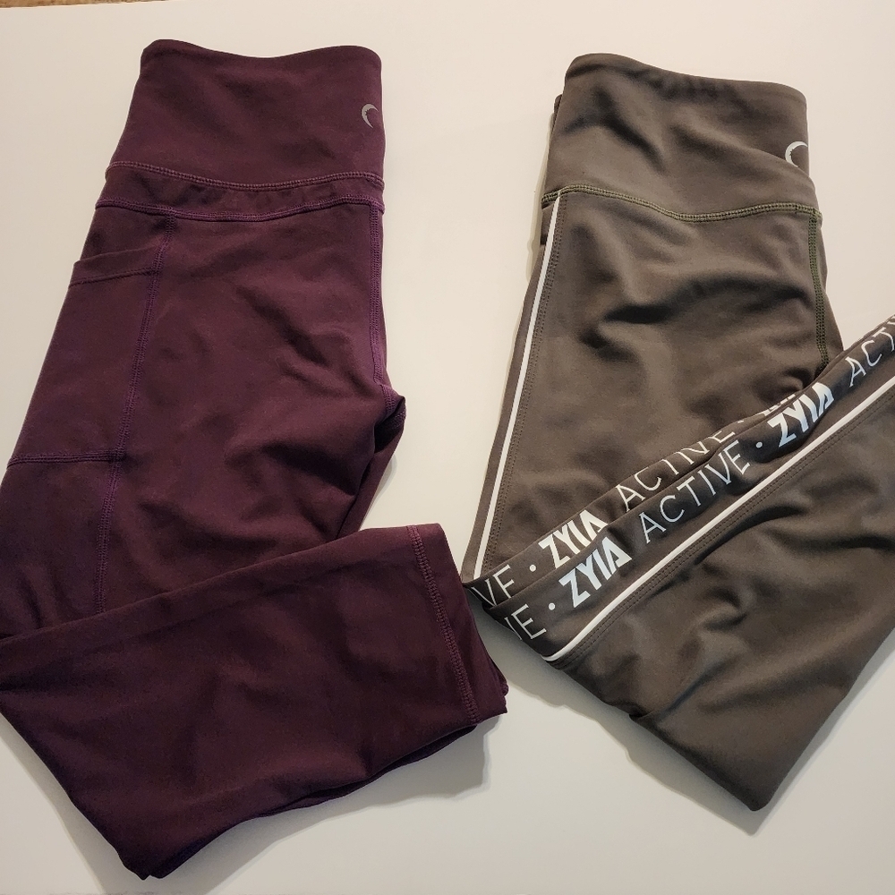 Zyia Active leggings bundle size 6-8 activewear